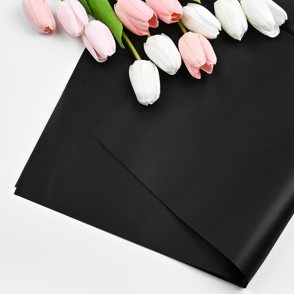 방수 반투명 한국 꽃무늬 포장지 20매 블랙 플라워 디 - Anda Florist Supply 리뷰 및 가격