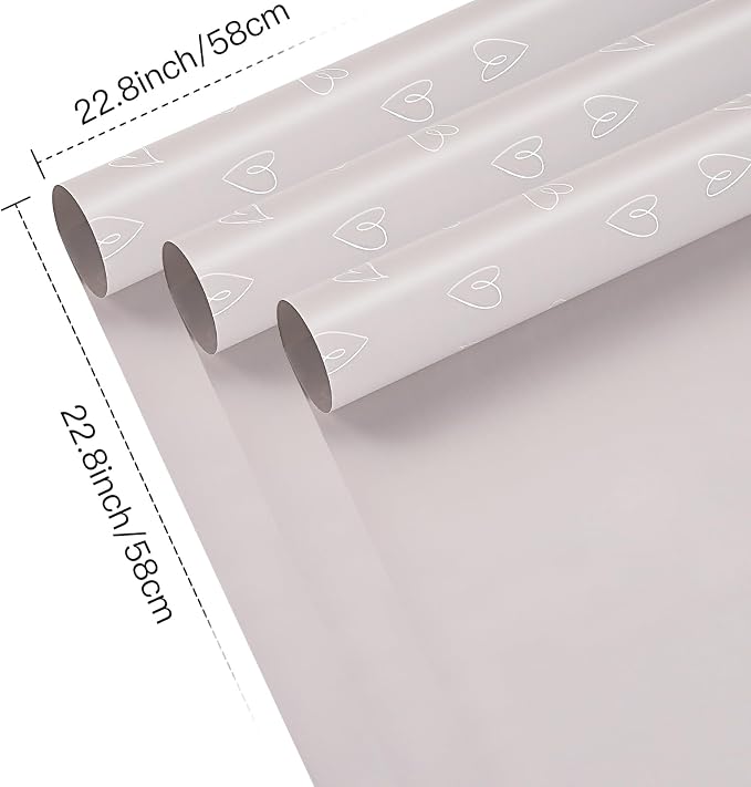 20장 꽃 포장지 - 22.8 x 22.8인치 누드 러 - Anda Florist Supply 리뷰 및 가격