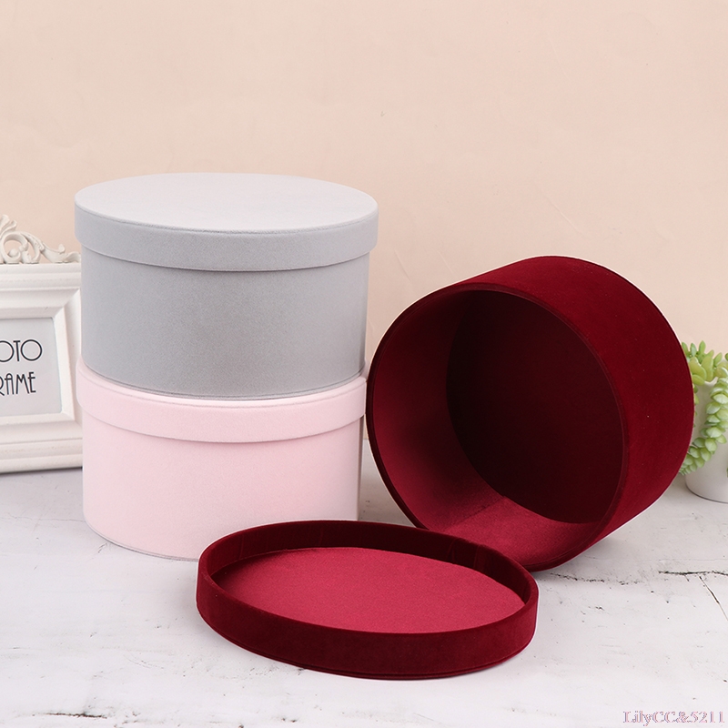 벨벳 둥근 꽃 상자 선물 상자 보존 된 장미를위한 우아 - Anda Florist Supply 리뷰 및 가격