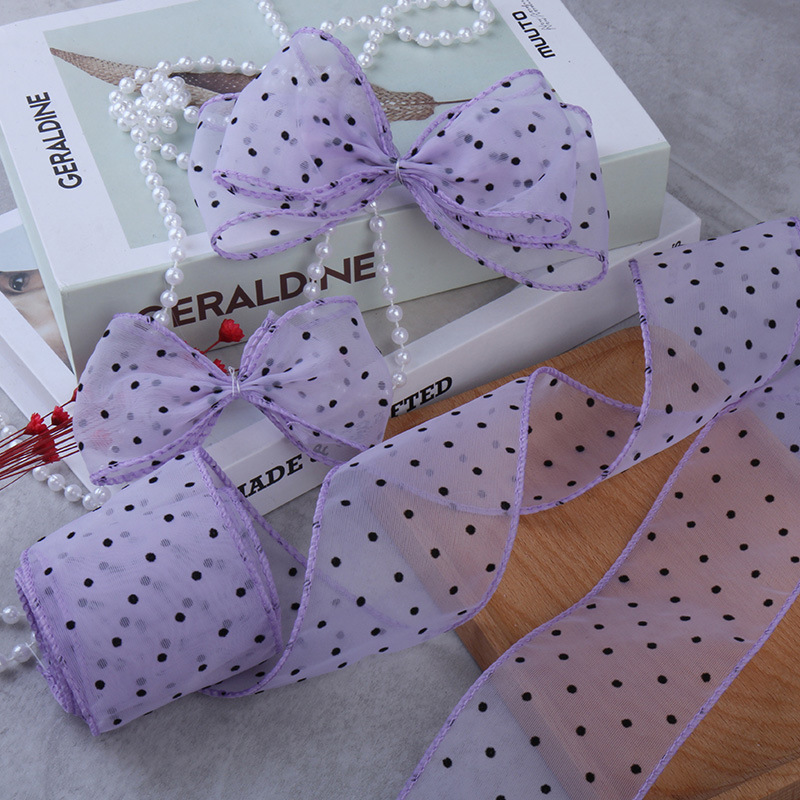 50 야드 거즈 도트 장식 재료 꽃다발 스트랩 선물 포 - Florist Supply Ribbon 리뷰 및 가격