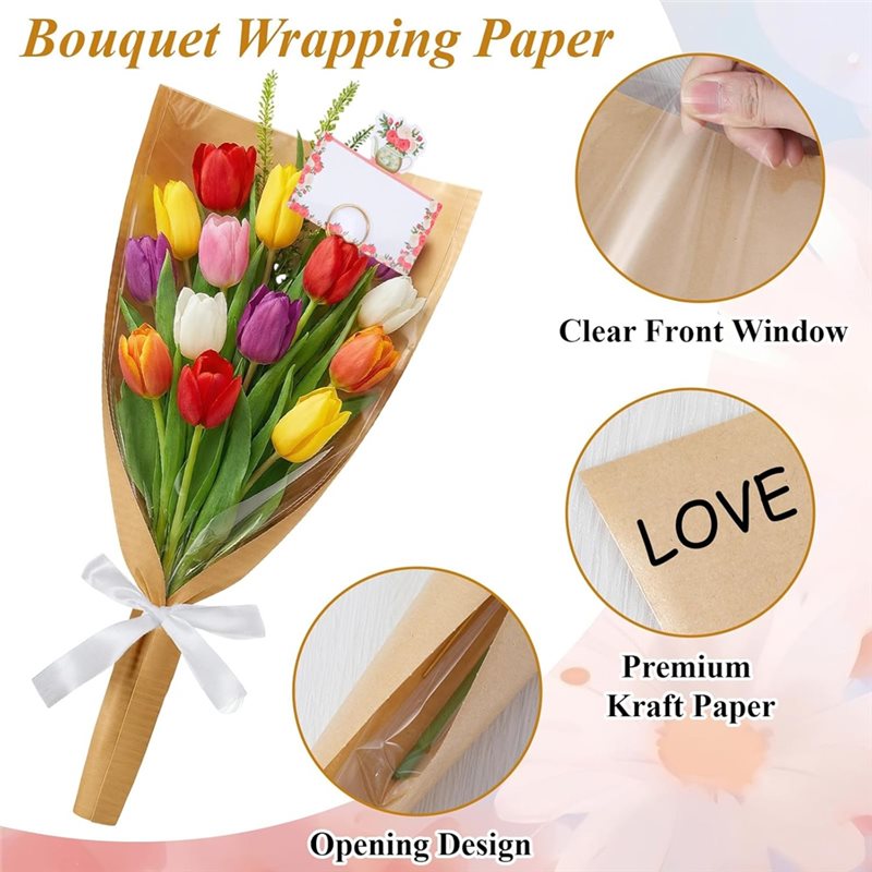 핫세일-플로리스트 포장 용품: 꽃가방 100개, 꽃 카 - Florist Supply Ribbon 리뷰 및 가격