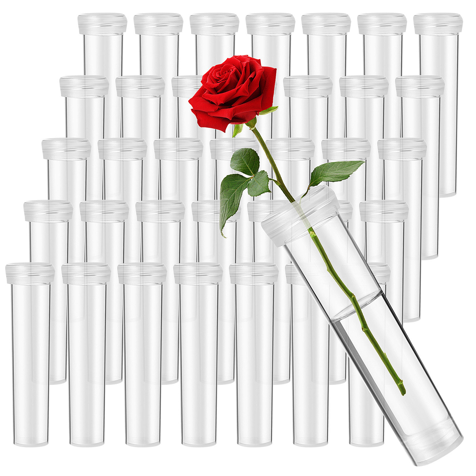 100Pcs 꽃 줄기 물 튜브 범용 크기 신선도 유지  - Anda Florist Supply 리뷰 및 가격