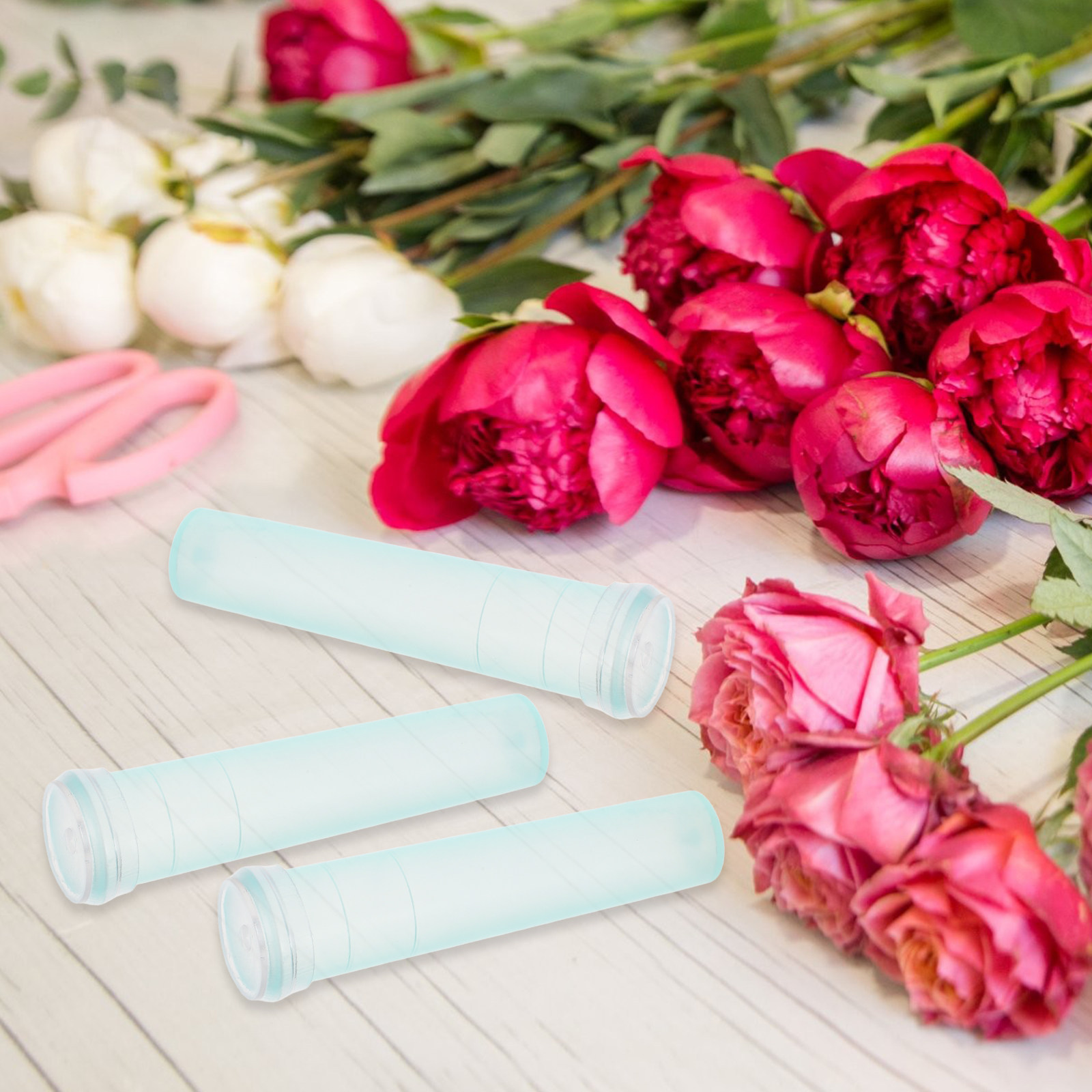 100Pcs 꽃 보존 튜브 라이트 그린 롱 파이프 7C - Anda Florist Supply 리뷰 및 가격