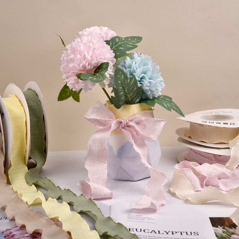 선물 꽃꽂이 꽃상 꽃다발 장식 바느질 공예 용품 린넨  - Florist Supply Ribbon 리뷰 및 가격